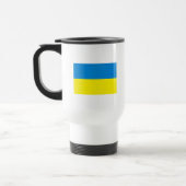 Ukraine-Flaggen-Tasse Reisebecher (Links)
