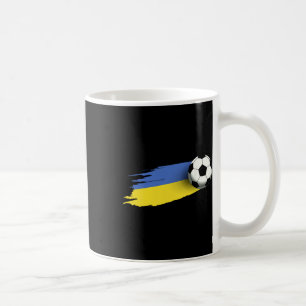 Ukraine-Flaggen-Trikot Ukrainische Fußballmannscha Kaffeetasse
