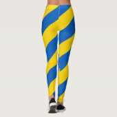 Ukraine-Flaggen-ukrainisches patriotisches Leggings (Rückseite)