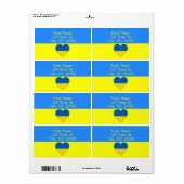 Ukraine Flaggenblau-Gelber Thunder_Cove (Vorne)
