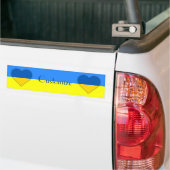 Ukraine Flaggenblau-Gelber Thunder_Cove Autoaufkleber (Auf Lkw)