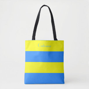 Ukraine Flaggenblau-Gelber Thunder_Cove Tasche