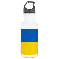 Ukraine Flaggenfrei-Flasche