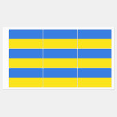 Ukraine - Flaggenfreiheit Etiketten (Blatt)
