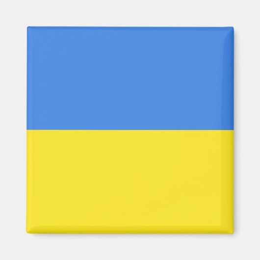 Ukraine - Flaggenfreiheit Magnet (Vorne)