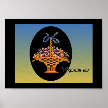 Ukraine FolkArts Poster