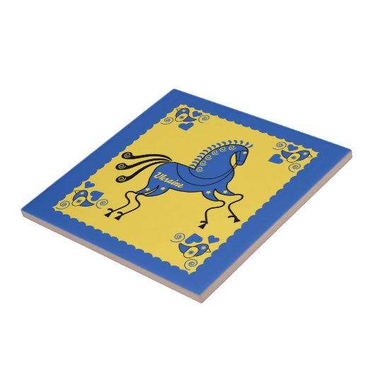 Ukraine Folkkunst Fliese (Seite)