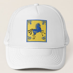 Ukraine Folkkunst Truckerkappe