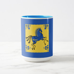 Ukraine Folkkunst Zweifarbige Tasse