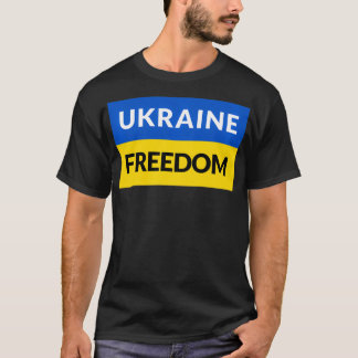 UKRAINE FREEDOM Frieden für eine FREIE Ukraine unt T-Shirt