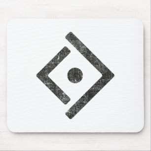 Ukraine-Freiheitssymbol-Widerstandslogo in Not Mousepad