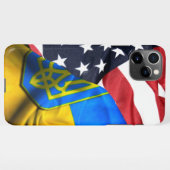 Ukraine - Freunde für immer iPhone Hülle (Rückseite (Horizontal))