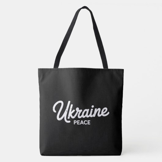 Ukraine Frieden Tasche (Vorderseite)