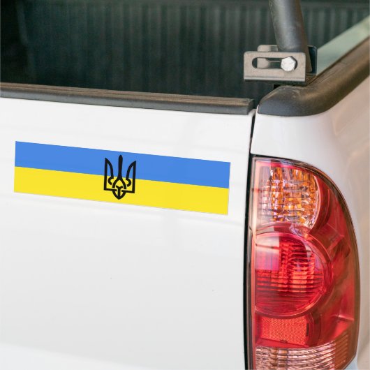 Ukraine - Frieden - ukrainische Flagge - Freiheit Autoaufkleber (Auf Lkw)