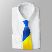 Ukraine - Frieden - ukrainische Flagge - Freiheit  Krawatte (Gebunden)