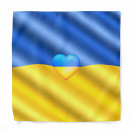 Ukraine - Frieden - ukrainische Flagge - Unterstüt Halstuch