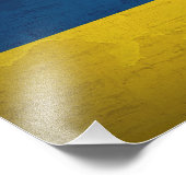 Ukraine Friedenssoldat im Krieg Fotodruck (Ecke)