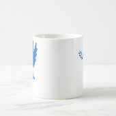 Ukraine Friedenstaube Kaffeetasse (Mittel)