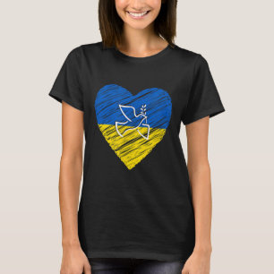 Ukraine Friedenstaube-Liebe beendet Kriegskonflikt T-Shirt