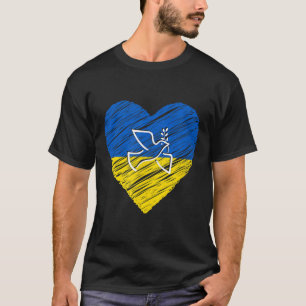 Ukraine Friedenstaube-Liebe beendet Kriegskonflikt T-Shirt