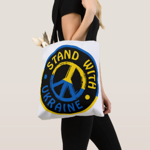 Ukraine - Friedenszeichen für Ukraine Tasche
