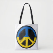 Ukraine - Friedenszeichen für Ukraine Tasche (Vorderseite)