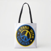 Ukraine - Friedenszeichen für Ukraine Tasche (Vorderseite)