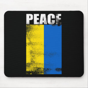 Ukraine Für Männer Flagge Frieden Steht Mit Unkrai Mousepad