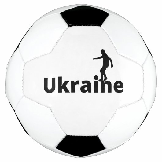 Ukraine Fußball (Vorderseite)