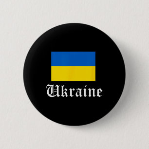 Ukraine Fußball Landesstolz Vintage Button