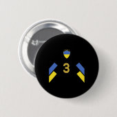 Ukraine Fußballtrikot - Ukraine Flagge Fußll Numme Button (Vorne & Hinten)