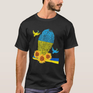 Ukraine Gelb und Blau Ukraine Farben T-Shirt