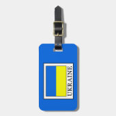 Ukraine Gepäckanhänger (Vorderseite vertikal)