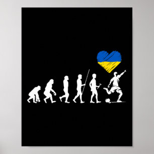 Ukraine Geschenkflagge Ukraini Kiew Ukrainisch Ukr Poster