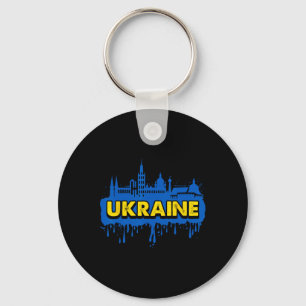 Ukraine Geschenkflagge Ukraini Kiew Ukrainisch Ukr Schlüsselanhänger