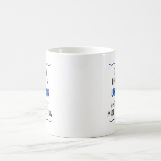 Ukraine Geschenkidee Kaffeetasse (Mittel)