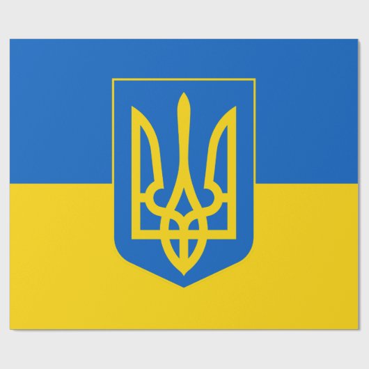 Ukraine Geschenkpapier (Flach)