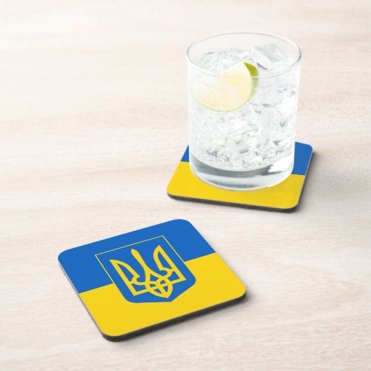 Ukraine Getränkeuntersetzer (Rechte Seite)