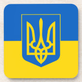 Ukraine Getränkeuntersetzer (Vorderseite)