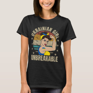 Ukraine Girl Unbreakable Ukraine Strong Woman T-Shirt