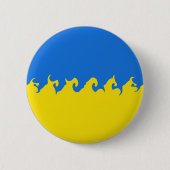 Ukraine - Gnadenflagge Button (Vorderseite)