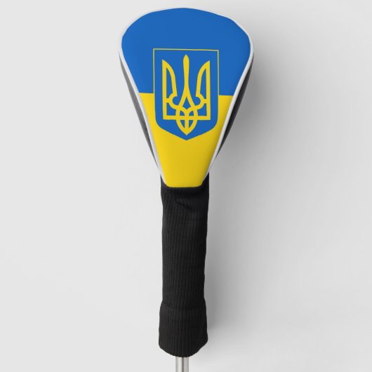 Ukraine Golf Headcover (Vorderseite)