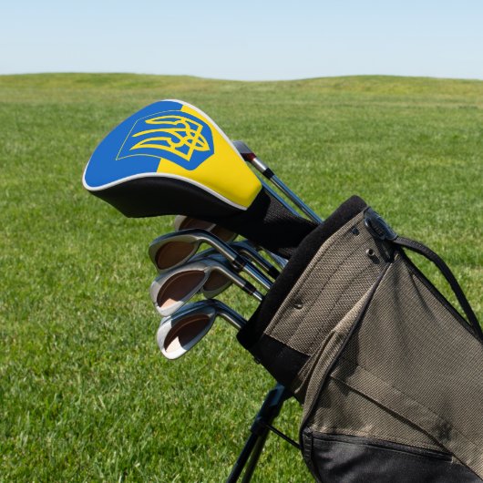Ukraine Golf Headcover (In SItu)