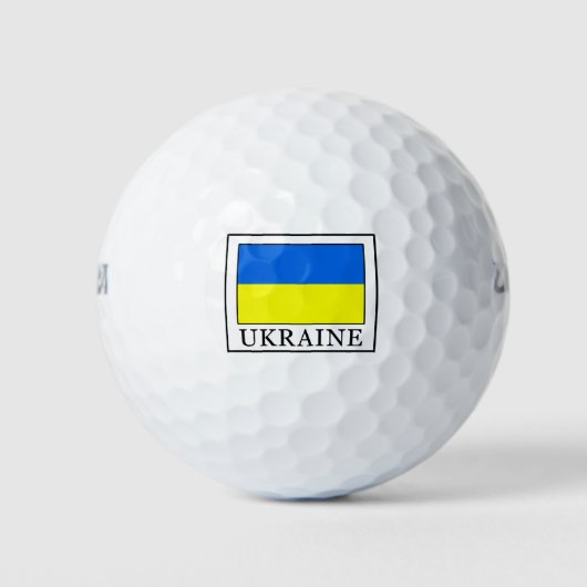 Ukraine Golfball (Vorderseite)