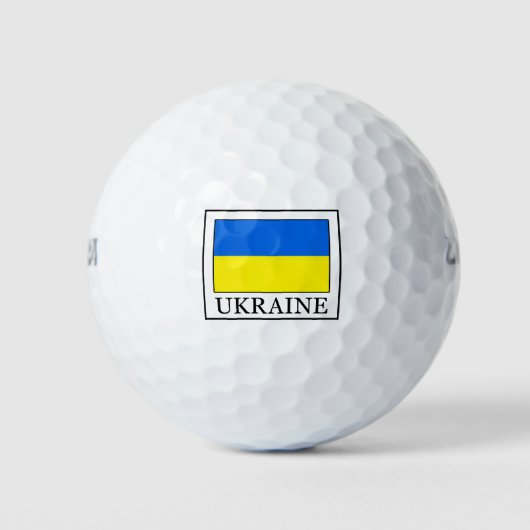 Ukraine Golfball (Vorderseite)