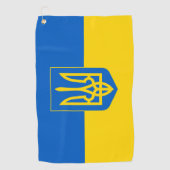 Ukraine Golfhandtuch (Vorderseite)