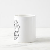 Ukraine Größeres Wappen Kaffeetasse (Mittel)
