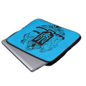 Ukraine Größeres Wappen Laptopschutzhülle (Vorne Knopf)