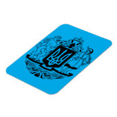 Ukraine Größeres Wappen Magnet (Linke Seite)