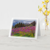 "Ukraine" Gruß-Karte Karte (Gelbe Blume)